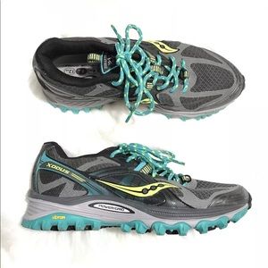 Saucony Womens Xodus 5.0 Trail Running Shoe Vibram